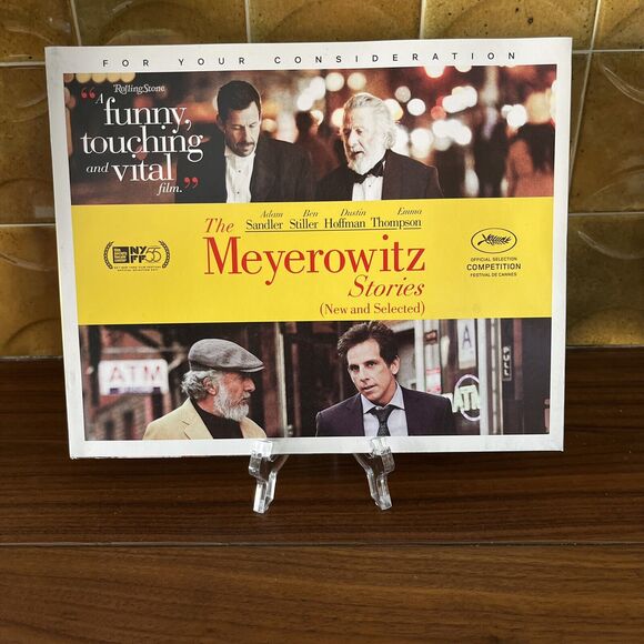 The Meyerowitz Stories DVD Prime Video FYC SAG Awards w/ Built-In Trailer Player